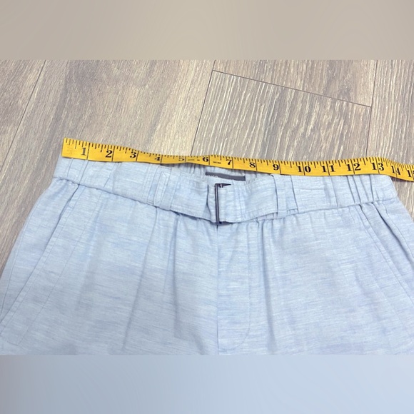 VINCE Belted Cotton Casual Pant size XS - Picture 6 of 6